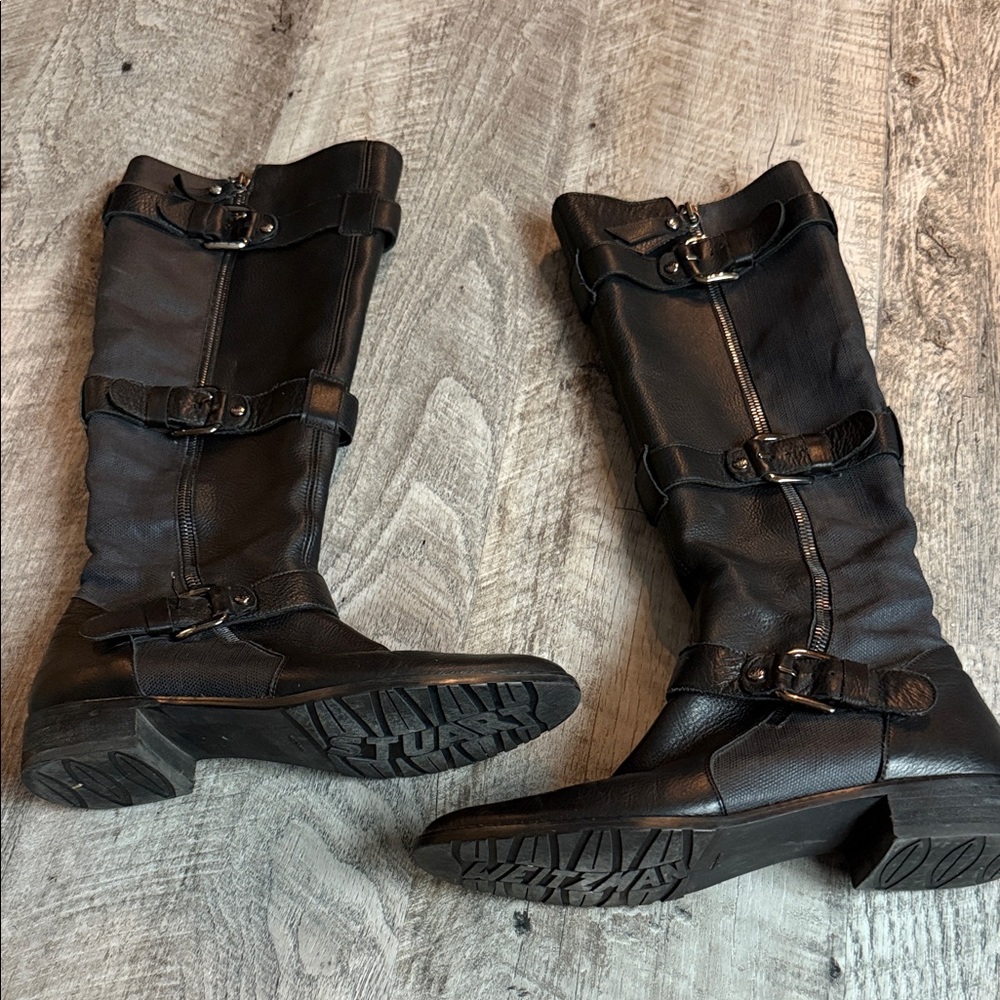 Stuart Weitzman Black Over the Knee Boots